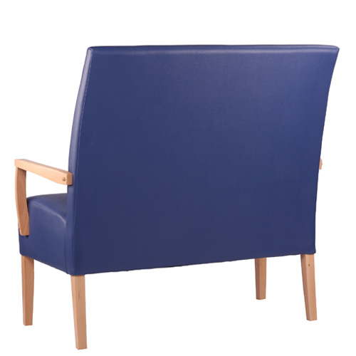 Dřevěná čalouněná lavice MARCUS DUO ALE