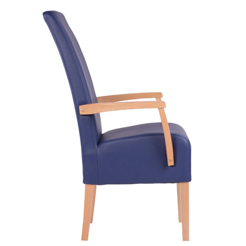 Dřevěná čalouněná židle MARCUS ALE