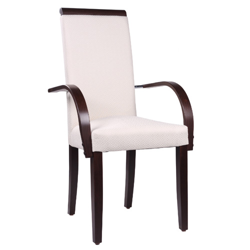 Dřevěná čalouněná židle LINDA ALR