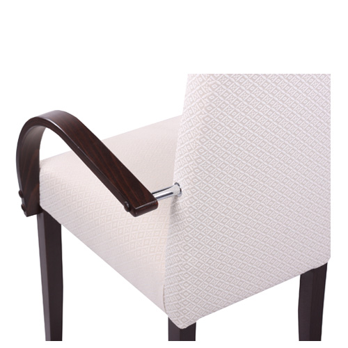 Dřevěná čalouněná židle LINDA ALR