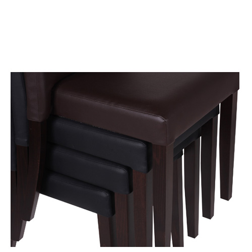 Čalouněná židle RELA ST DM možnost stohování