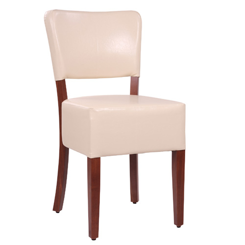 Dřevěná židle čalouněná TILO