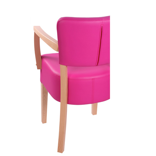 Dřevěná židle čalouněná TILO AL E