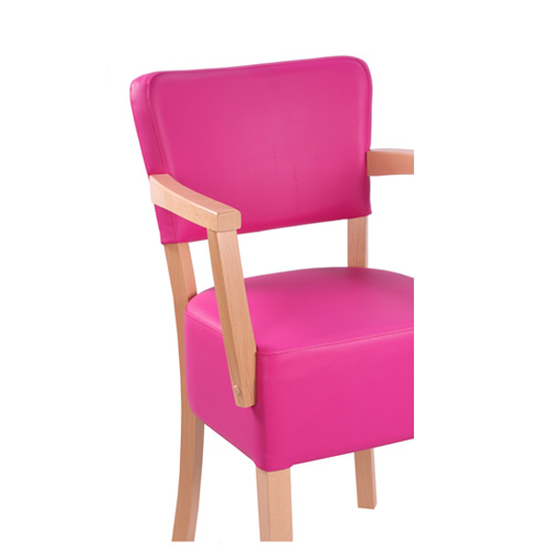 Dřevěná židle čalouněná TILO AL E