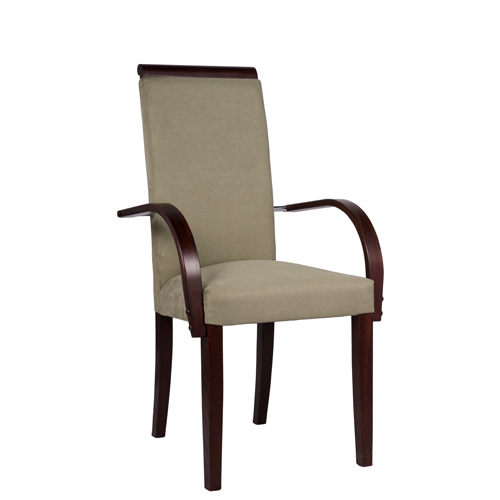 Dřevěná čalouněná židle LINDA ALR