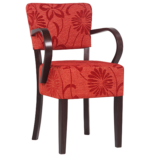 Dřevěná židle čalouněná TILO AL S