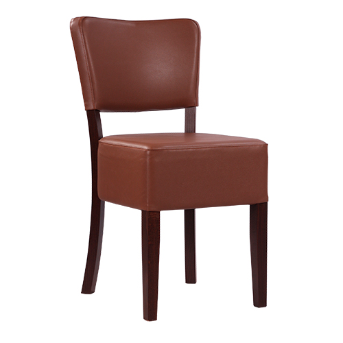 Dřevěná židle čalouněná TILO