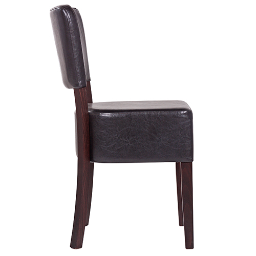 Dřevěná židle čalouněná MAREN