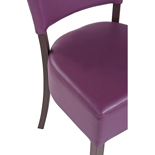 Dřevěné židle čalouněné TILO XL širší sedák