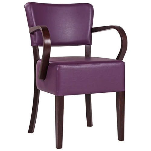 Dřevěné židle čalouněné TILO XL AL S širší sedák