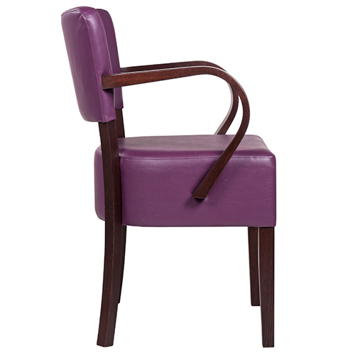 Dřevěné židle čalouněné TILO XL AL S širší sedák