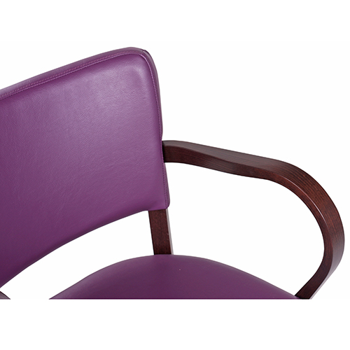 Dřevěné židle čalouněné TILO XL AL S širší sedák