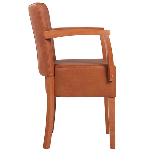 Dřevěná židle čalouněná TANJA AL E