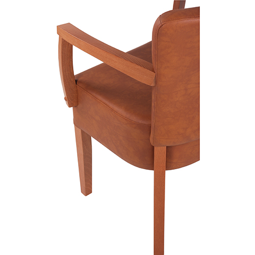 Dřevěná židle čalouněná TANJA AL E