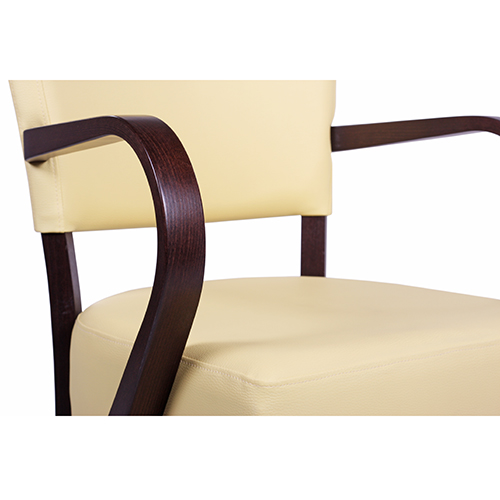 Dřevěné židle čalouněné TILO XL AL S širší sedák