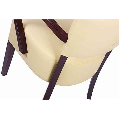 Dřevěné židle čalouněné TILO XL AL S širší sedák