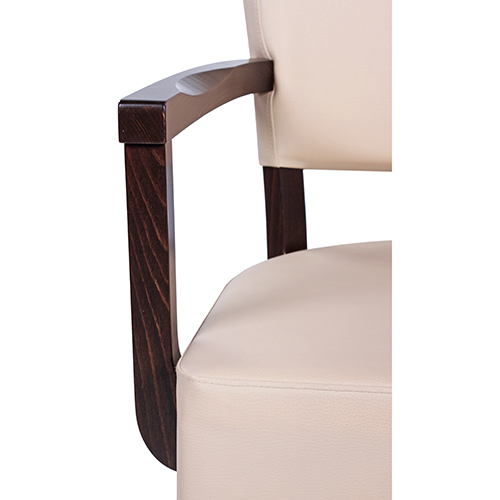 Dřevěné židle čalouněné TILO XL AL E širší sedák