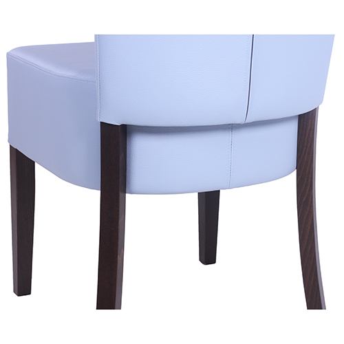 Dřevěné židle čalouněné TANJA XL širší sedák