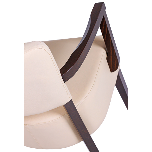 Dřevěné židle čalouněné TILO XL AL E širší sedák