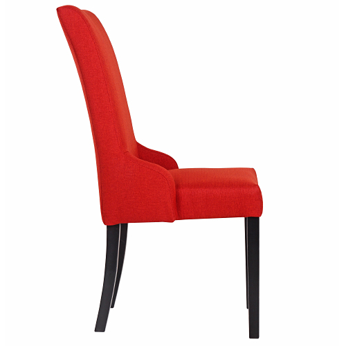 Čalouněné židle MARTA s rozšířeným opěradlem 