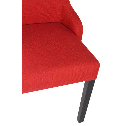 Čalouněné židle MARTA s rozšířeným opěradlem 