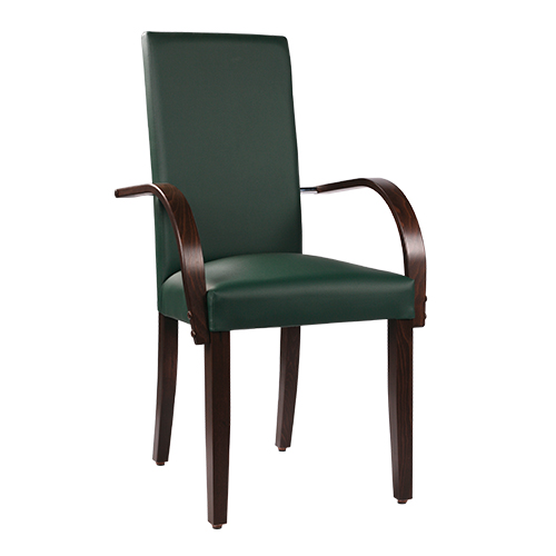 Dřevěná čalouněná židle THEA ALR