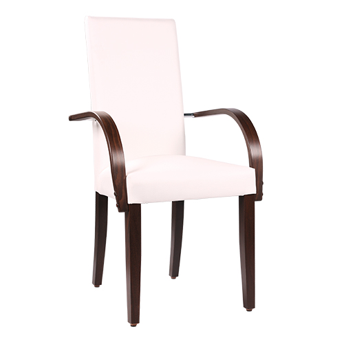 Dřevěná čalouněná židle THEA ALR