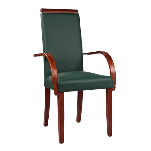 Dřevěná čalouněná židle LINDA ALR