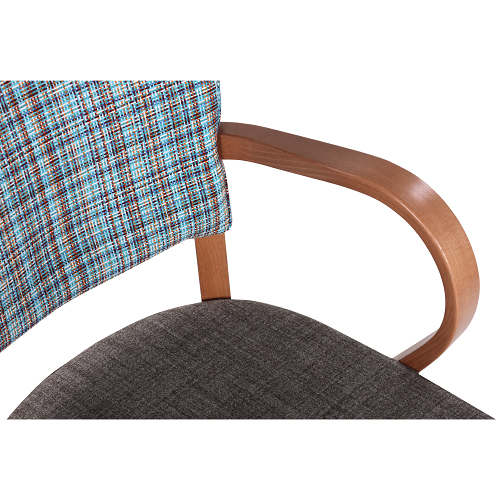 Dřevěná židle čalouněná TILO AL S