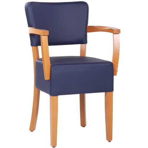 Dřevěná židle čalouněná TILO AL E