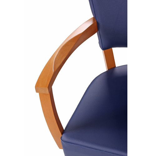 Dřevěná židle čalouněná TILO AL E