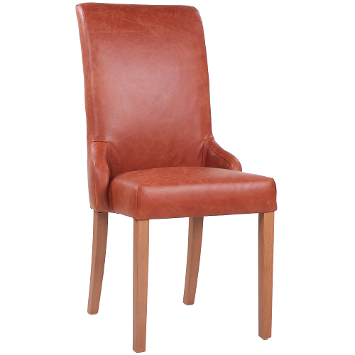 Čalouněné židle MARTA s rozšířeným opěradlem 