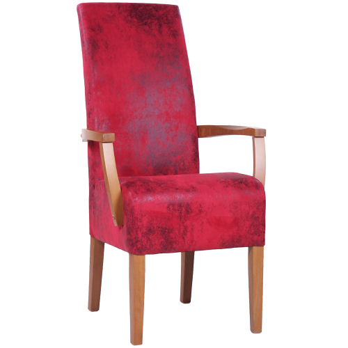 Dřevěná čalouněná židle MARCUS ALE