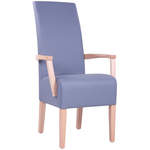 Dřevěná čalouněná židle MARCUS ALE