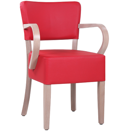 Dřevěné židle čalouněné TILO XL AL S širší sedák