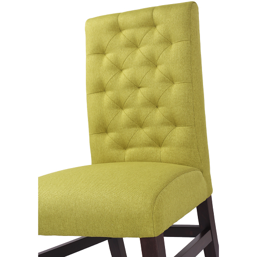 Čalouněné židle ALBA DSK s ozdobným prošíváním na opěrce