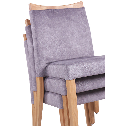 Restaurační židle MARLO DST DM masivní dub a možnost stohování