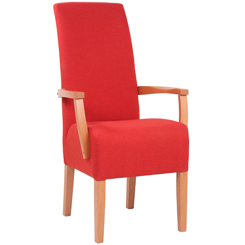 Dřevěná čalouněná židle MARCUS ALE