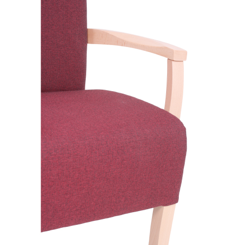 Dřevěná čalouněná židle MARCUS ALE