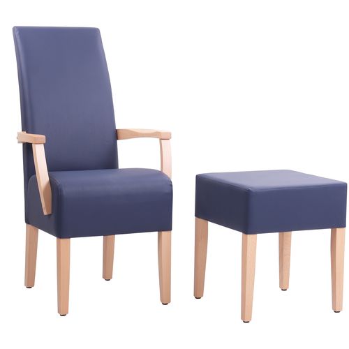 Dřevěná čalouněná židle MARCUS ALE