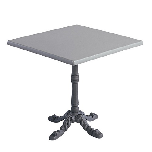Kovové venkovní stoly LEON 4 TOPALIT Brush H80
