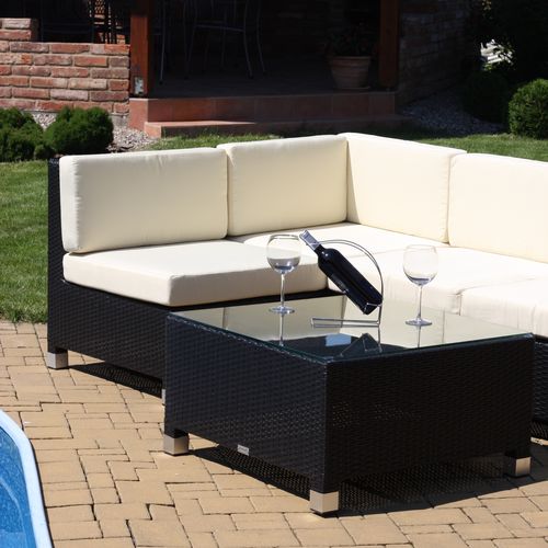 Ratanova sestava DELOS SET 5-dílný