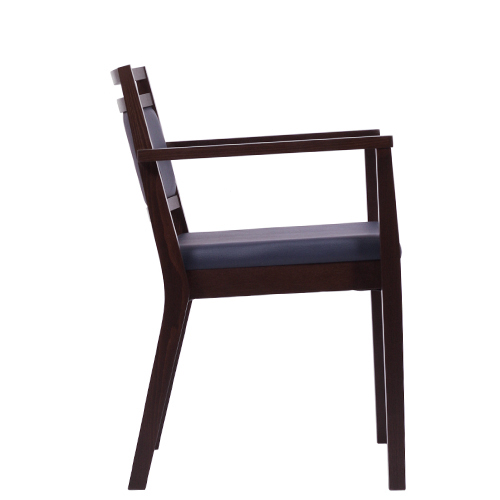 Židle čalouněná s područkou LEANDRO P AL ST