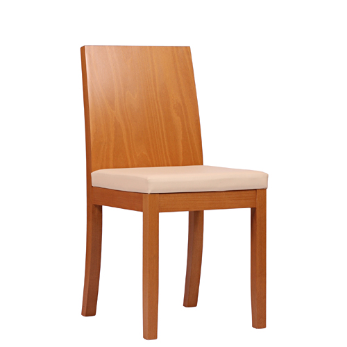 Dřevěná židle čalouněná TADEO