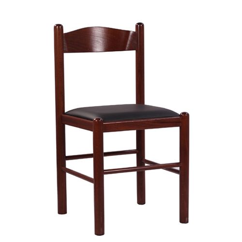 Dřevěná židle PICO s čalouněním 