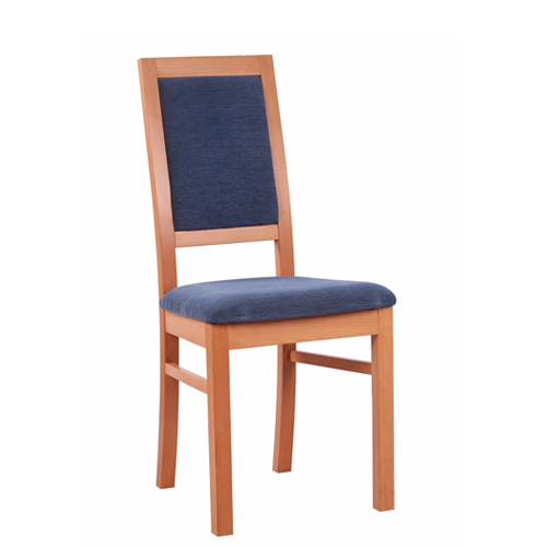 Dřevěná čalouněná židle BOB