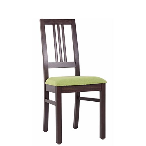 Dřevěné židle BOB 3 čalouněný sedák