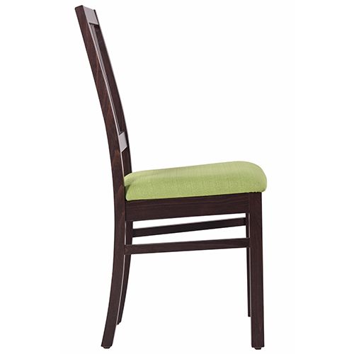 Dřevěné židle BOB 3 čalouněný sedák