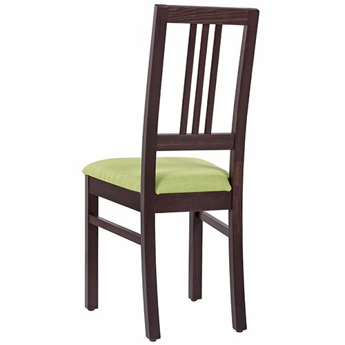 Dřevěné židle BOB 3 čalouněný sedák