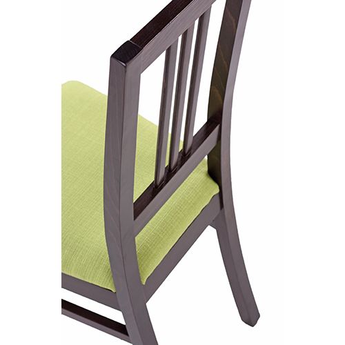 Dřevěné židle BOB 3 čalouněný sedák